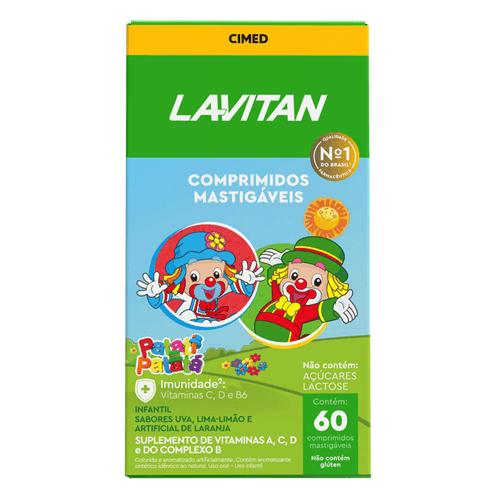 Multivitaminico-Infantil-Lavitan-Com-60-Comprimidos-Mastigaveis 627330_0001_6487186a1dcf9b0bf1b80613_1 Multivitaminico-Infantil-Lavitan-Com-60-Comprimidos-Mastigaveis 627330_0001_6487186a1dcf9b0bf1b80613_1